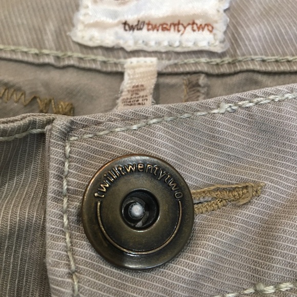 Authentic Twill Twenty Two 22 Bermuda long sand shorts 29 - Picture 3 of 9